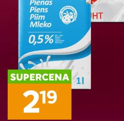 Mleko UHT 0,5%