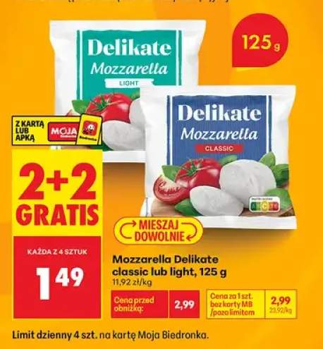 Mozzarella Delikate classic