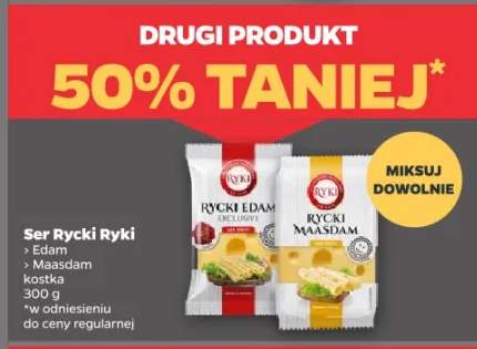 Ser Ryckí Rykí Edam w plastrach kostka