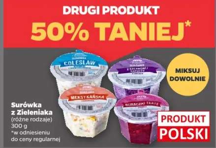 Surówka z zieleńiaka (różne rodzaje)