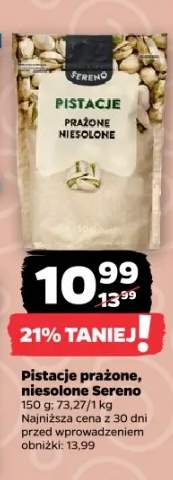 Pistacje prażone niesolone