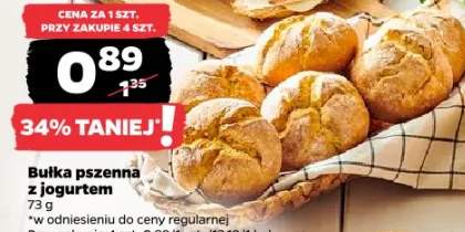 Bułka pszenna z jogurtem