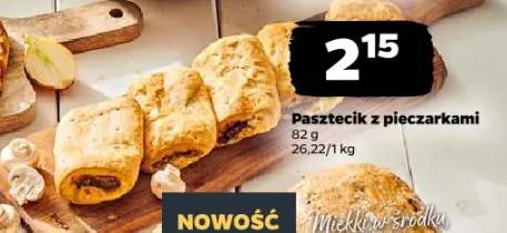 Pasztecik z pieczarkami