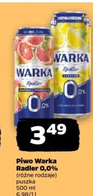 Piwo Warka Radler 0,0%
