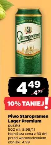 Piwo Staropramen Lager Premium