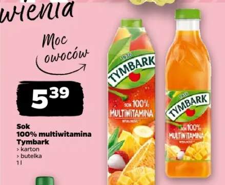 Sok 100% multiwitamina Tymbark