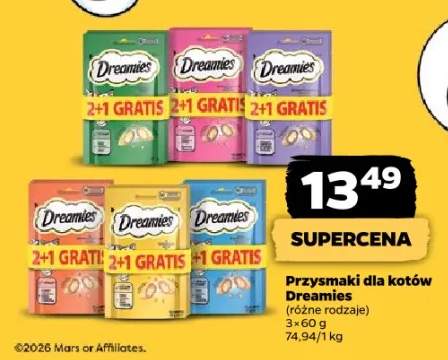 Przysmaki dla kotów (różne rodzaje)