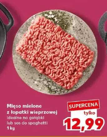 Mięso mielone z łopatki wieprzowej idealne na gołąbki lub na do spaghetti