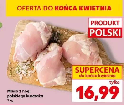 Mięso z nogi polskiego kurczaka