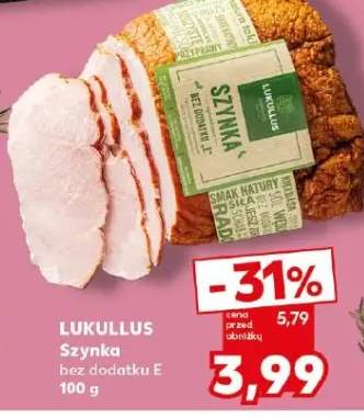 Szynka bez dodatku E