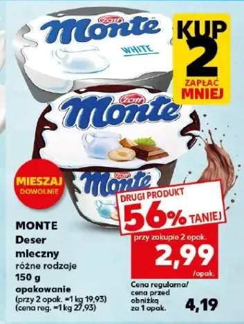 Deser mleczny różne rodzaje
