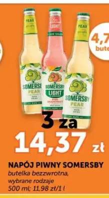 Napój piwny Somersby butelka bezzwrotna wybrane rodzaje