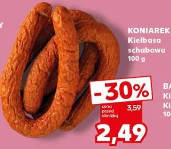 Kiełbasa schabowa