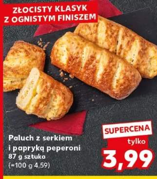 Paluch z serkiem i papryką peperoni 120g