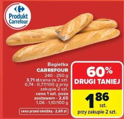 Bagietka Carrefour