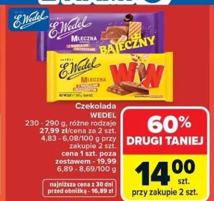 Czekolada mleczna wow