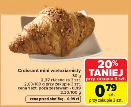 Croissant mini wieloziarnisty