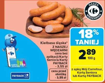 Kiełbasa śląska z naszej wędzarni