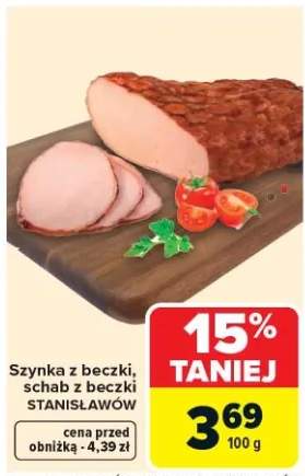 Szynka z beczki, schab z beczki