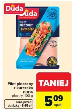 Filet pieczony z kurczaka