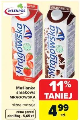 Maślanka smakowa mragowska