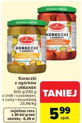 Koreczki z ogórków z chili i czosnkiem