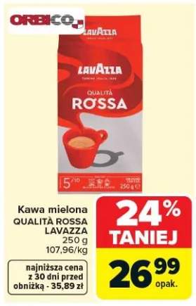 Kawa mielona Qualità Rossa