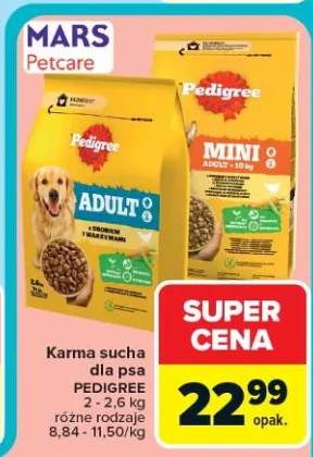 Karma sucha dla psa Adult z kurczakiem i warzywami