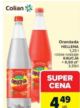 Oranżada różne rodzaje