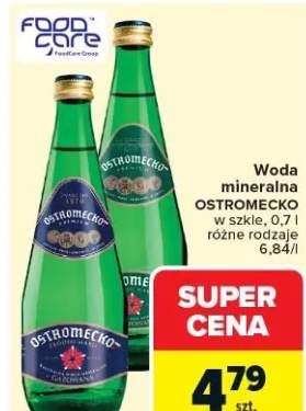 Woda mineralna w szkle różne rodzaje