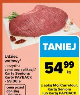 Udziec wołowy skrzydło