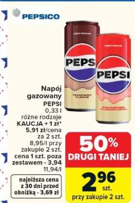 Napój gazowany Pepsi