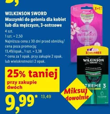 Maszynki do golenia dla kobiet lub dla mężczyzn, 3-ostrzowe