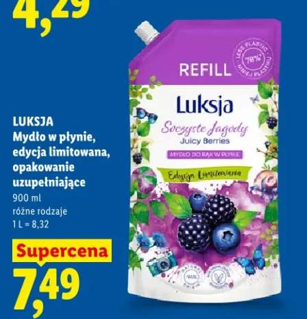 Mydło w płynie, edycja limitowana, opakowanie uzupełniające