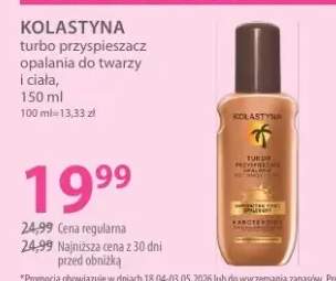 Turbo przyspieszacz opalania do twarzy i ciała