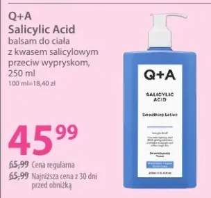 Balsam do ciała z kwasem salicylowym przeciw wypryskom Salicylic Acid