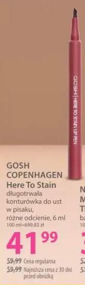 Długotrwała konturówka do ust w pisaku, różne odcienie