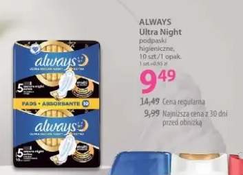 Podpaski higieniczne Ultra Night