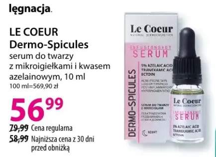 Serum do twarzy z mikroigłami i kwasem azelainowym Dermo-Spicules