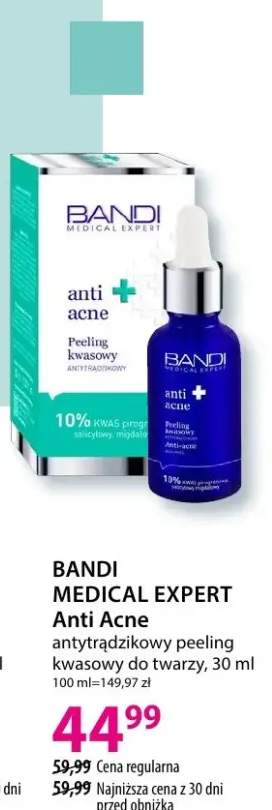 Antytrądzikowy peeling kwasowy do twarzy Anti Acne