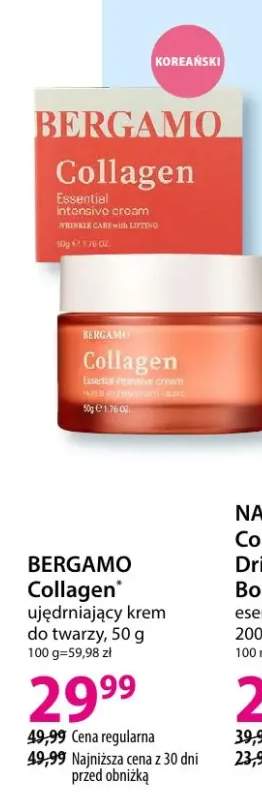 Ujędrniający krem do twarzy Collagen