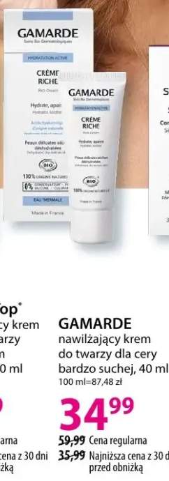 Nawilżający krem do twarzy dla cery bardzo suchej