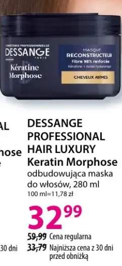 Odbudowująca maska do włosów Keratin Morphose Hair Luxury