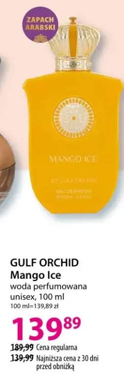 Woda perfumowana unisex Mango Ice