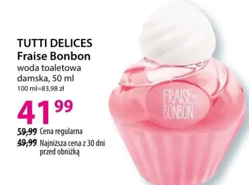 Woda toaletowa damska Fraise Bonbon