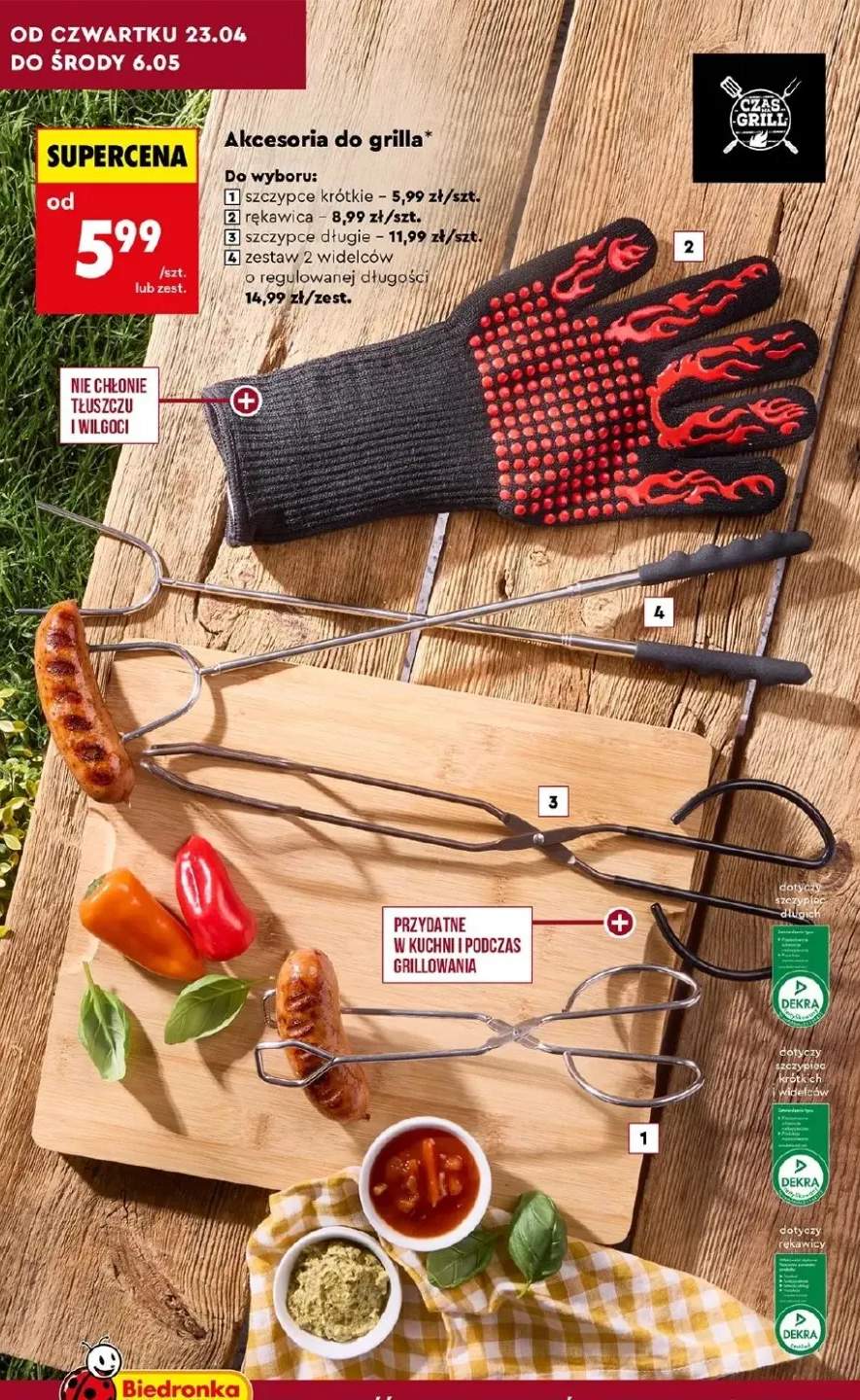 Zestaw 2 widelców o regulowanej długości