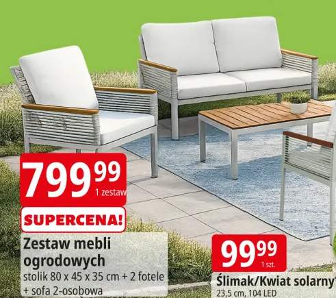 Zestaw mebli ogrodowych