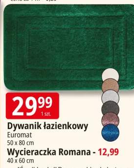 Dywanik łazienkowy Euromat 50 x 80 cm