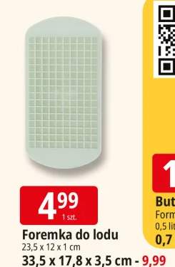 Foremka do lodu 23,5 x 12 x 1 cm 33,5 x 17,8 x 3,5 cm - 9,99