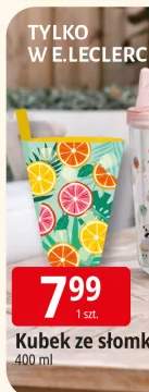 Kubek ze słomką 400 ml